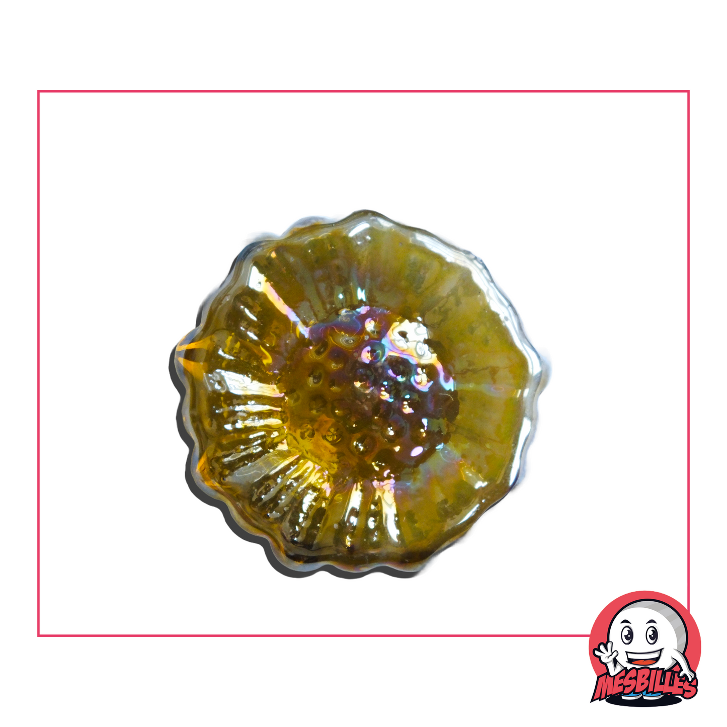 Marble Sunflower Amber - Collectible Pearl of Light
