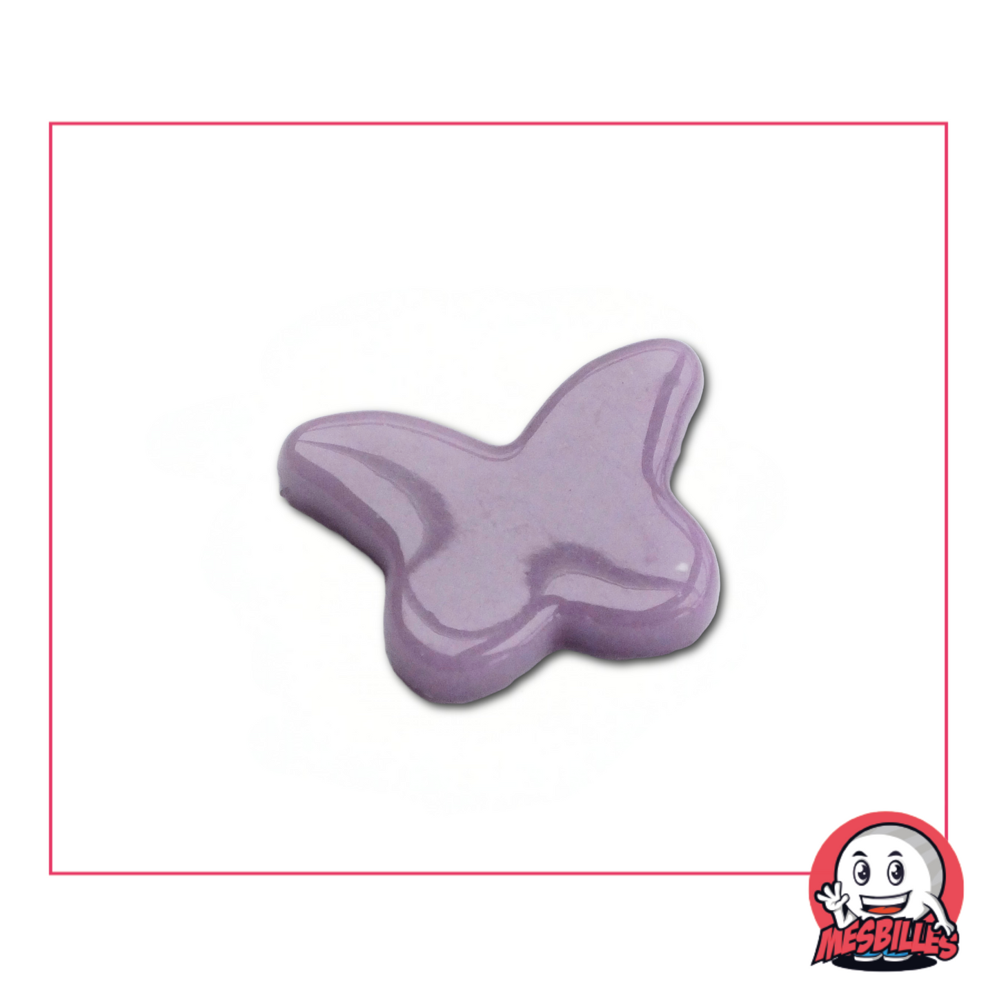 1 Marble Butterfly Violet Pearl extra flat