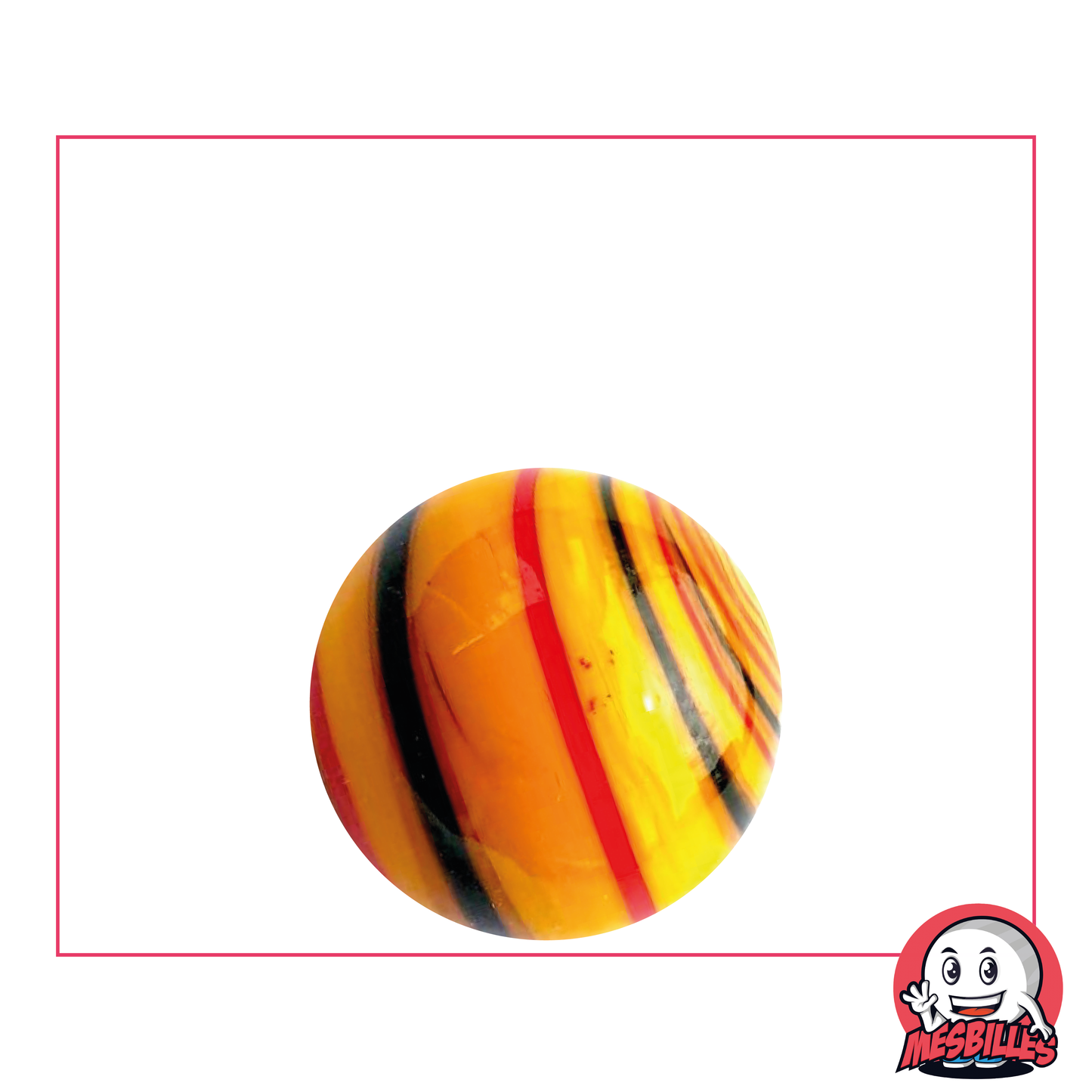 1 Marble Art Equinox Yellow 22 mm