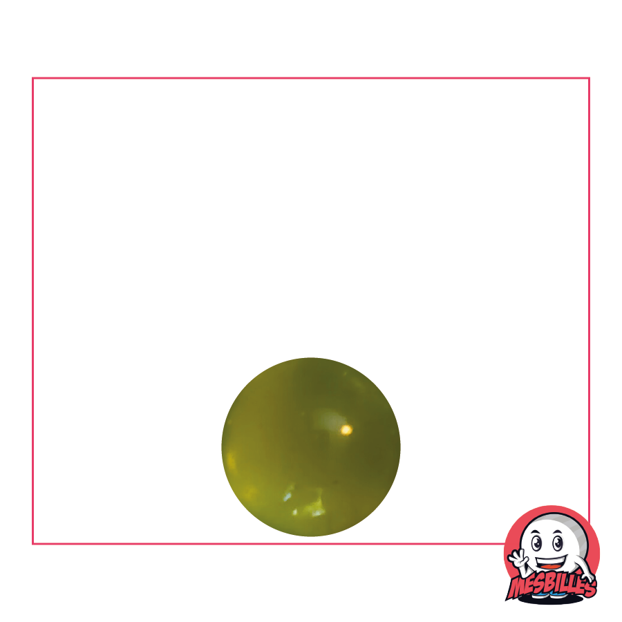 1 Green-Yellow Soft-Translucent Marble 06 mm