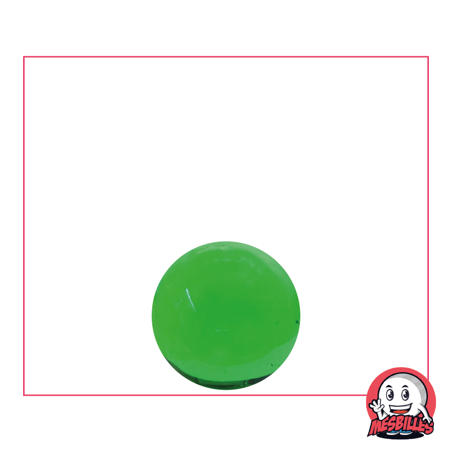 1 Green Soft-Translucent Marble 12 mm
