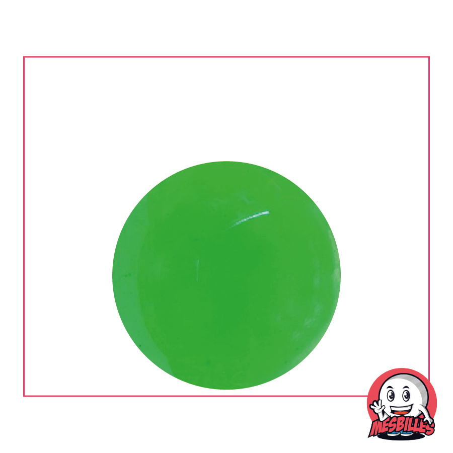 1 Green Soft-Translucent Marble 25 mm