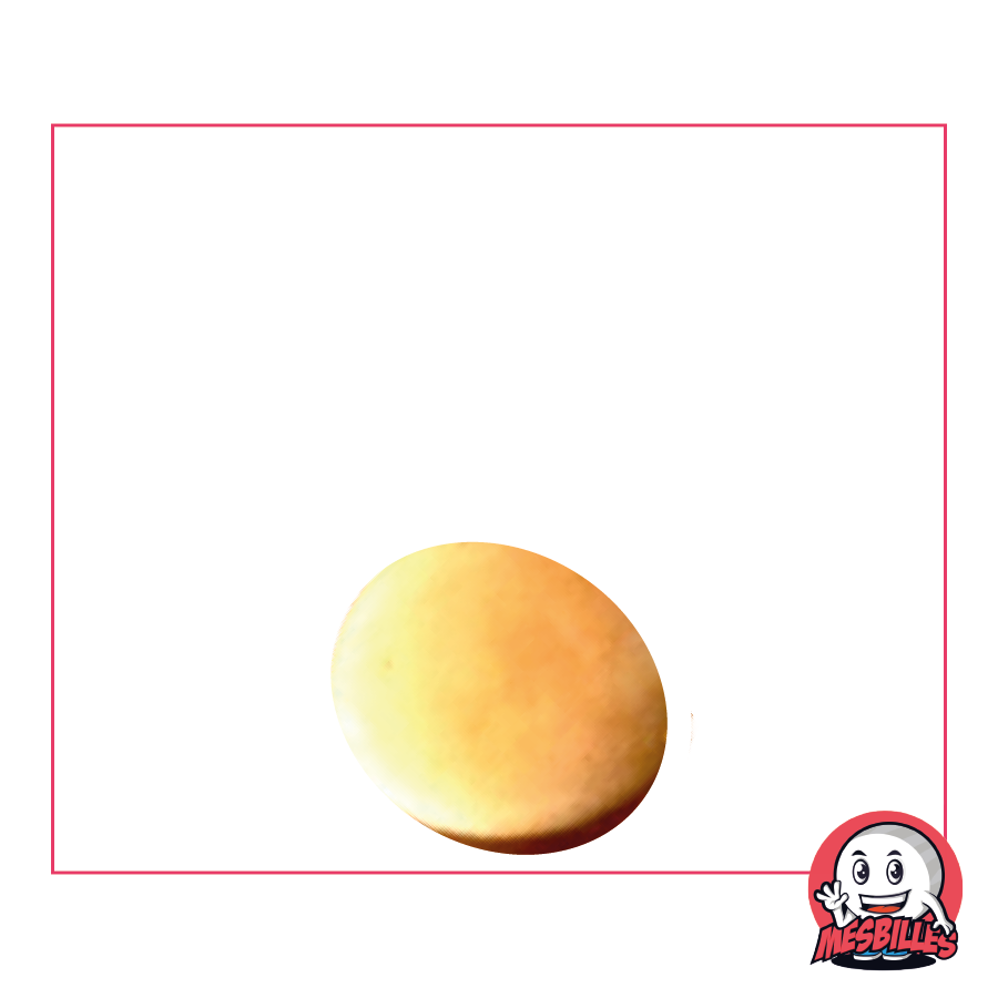 1 Flat Marble Soft-Translucent Peach 18 mm