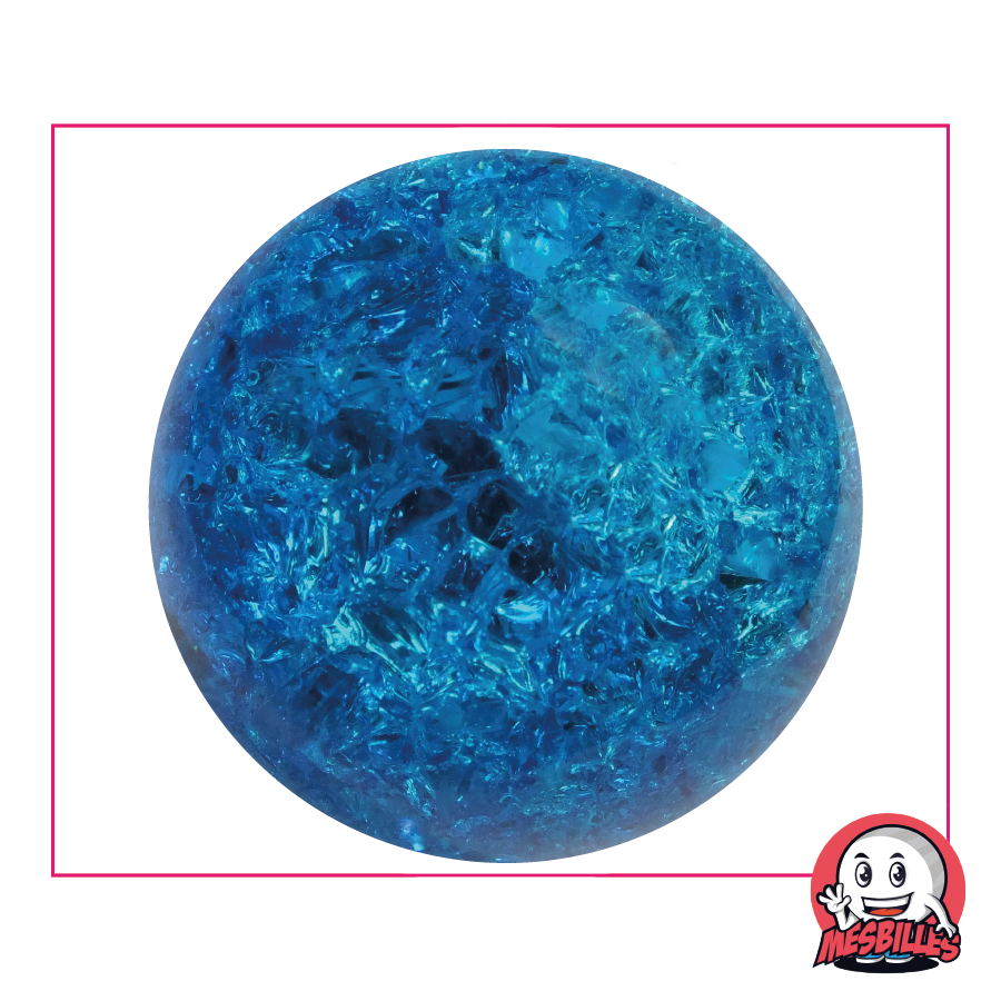 Marble Art krakel Blue, 50 mm marble