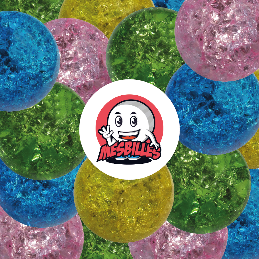 Marbles krakel, 50 mm marbles