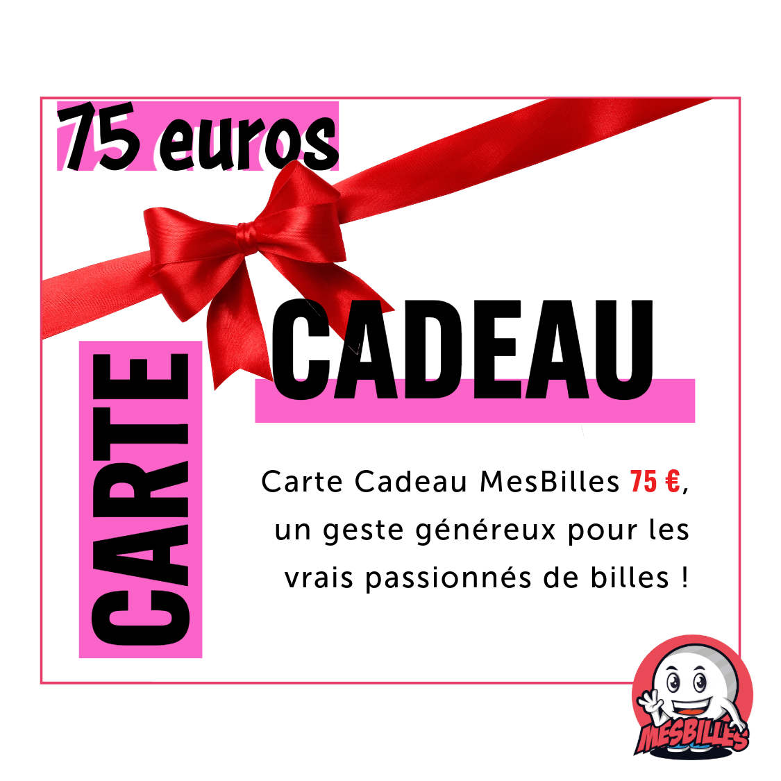 My-Glassmarbles Gift Card for €75: a generous gesture for true Marbles enthusiasts.