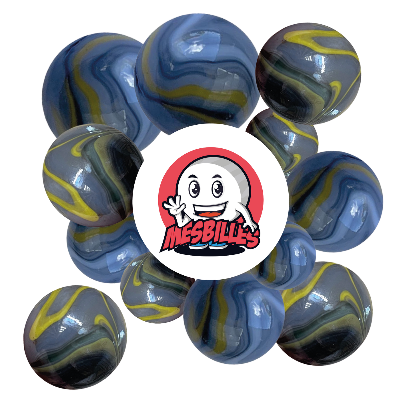 1 Jurassic Marble 16 mm