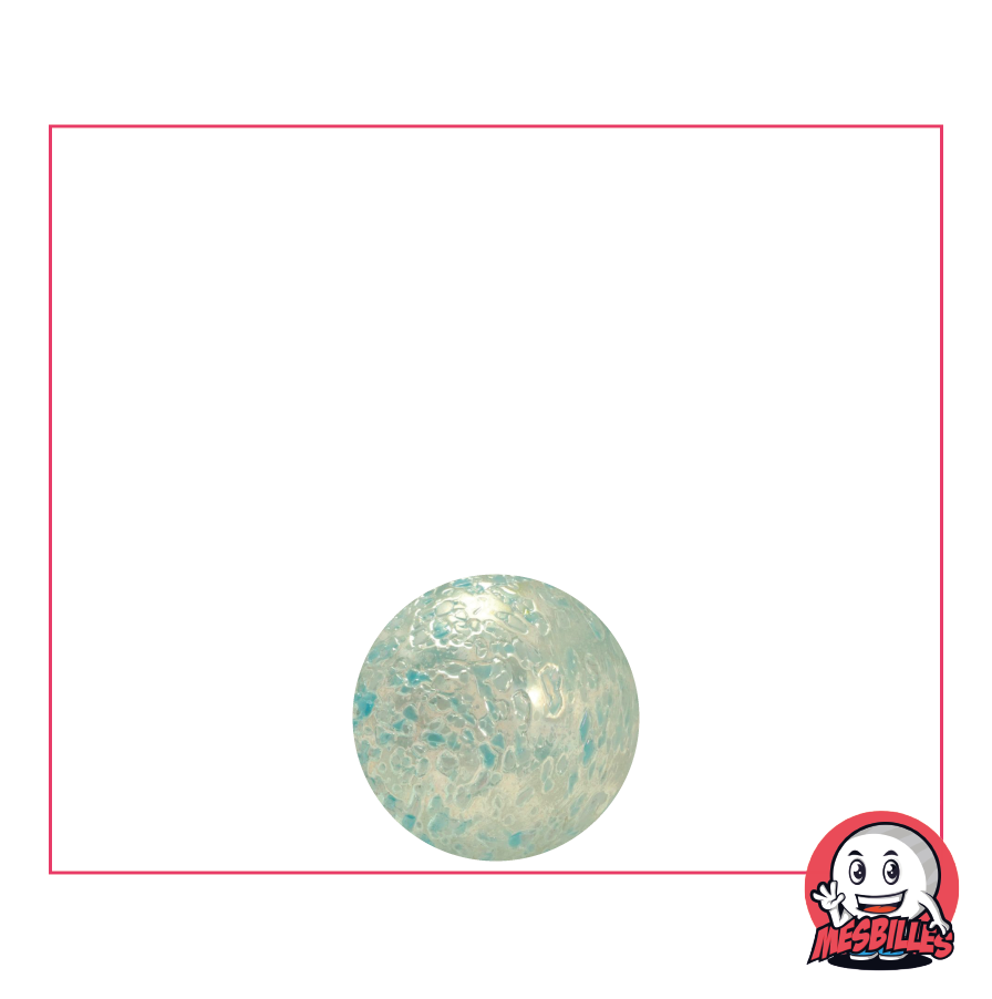 1 Blue Nugget Marble 12 mm