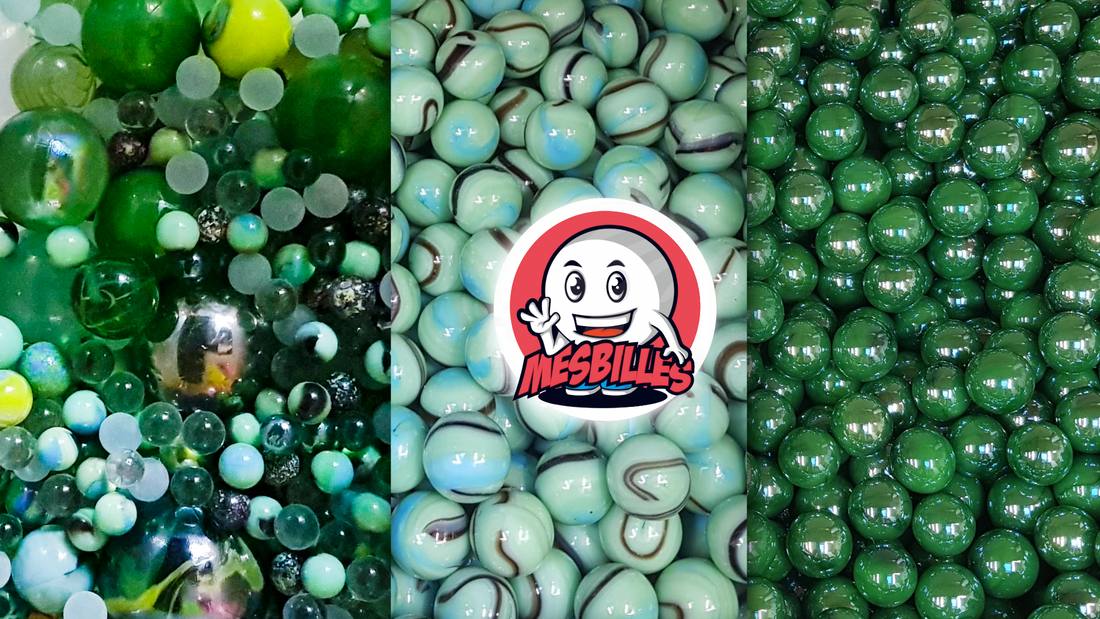 My-Glassmarbles - Photos of green marble orders