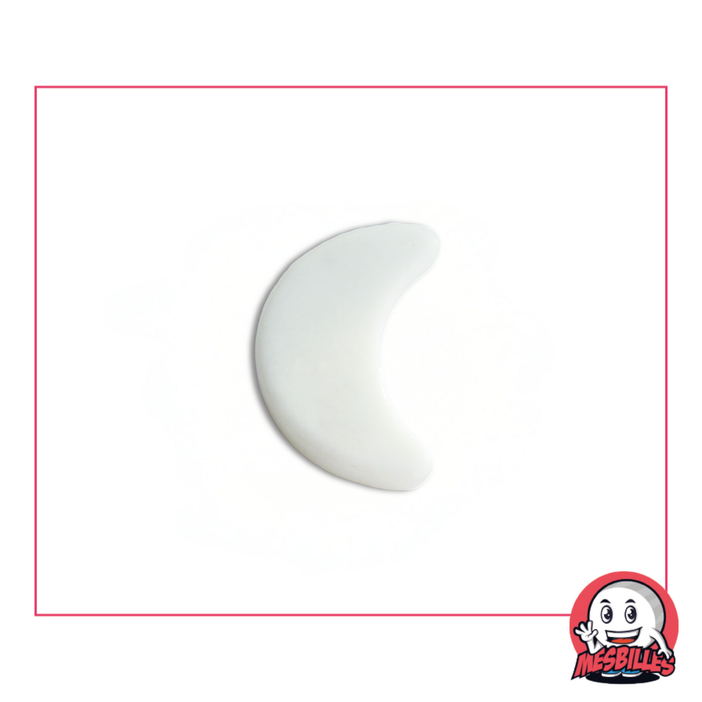 1 Marble Moon Pearl White Extra Flat