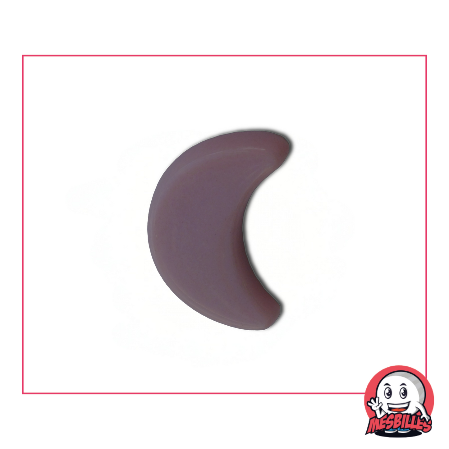 1 Extra Flat Purple Pearl Moon Marble