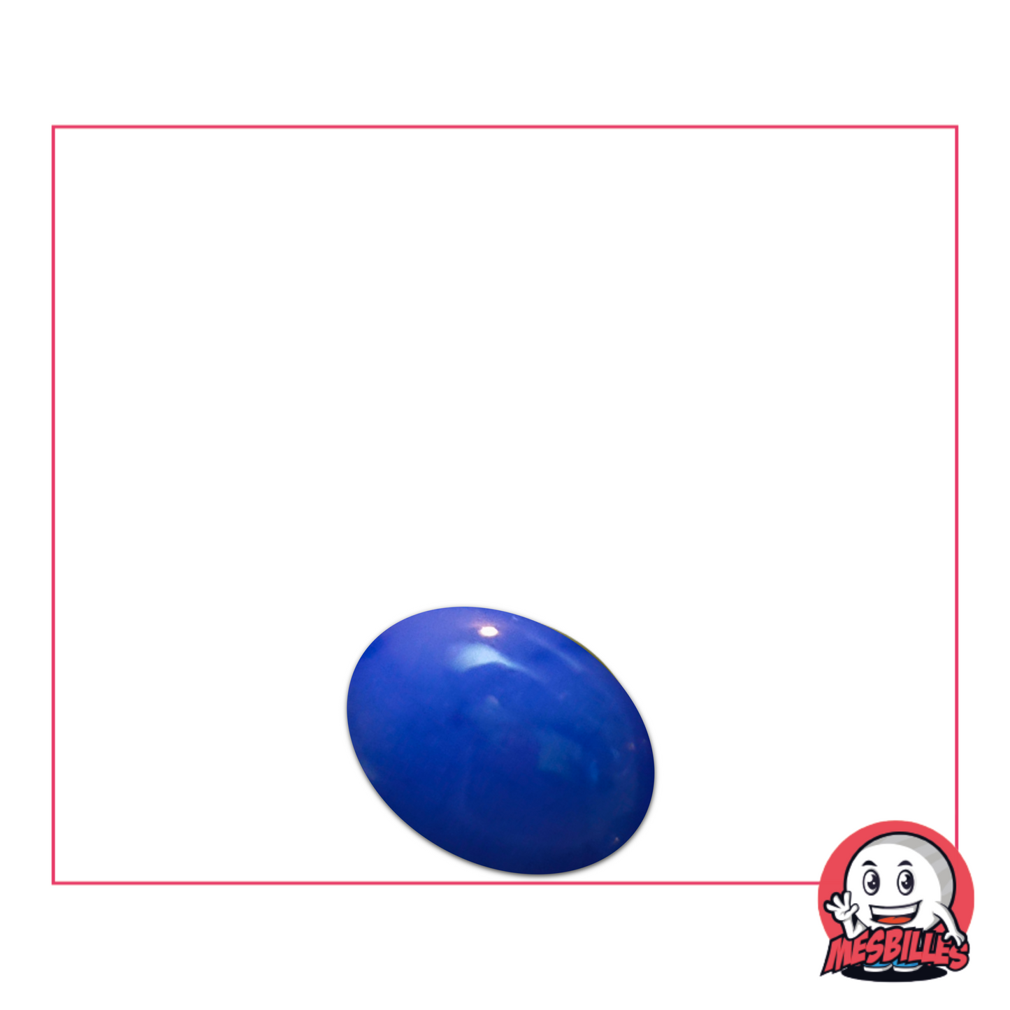 1 Flat Marble 12 mm Blue Pearl