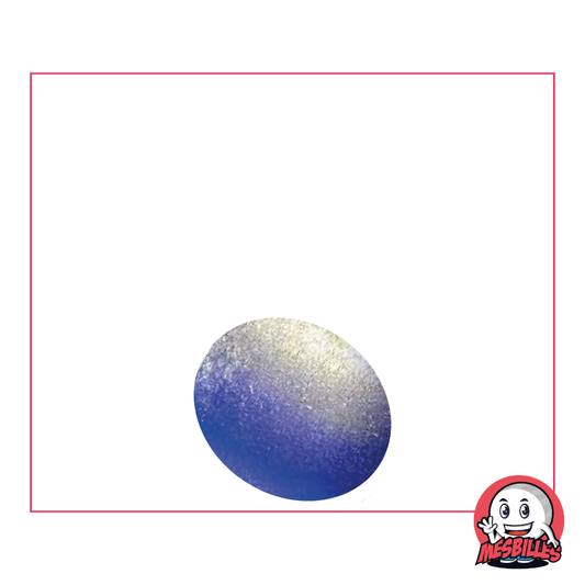 1 Flat marble 18 mm Frosted Blue-Night