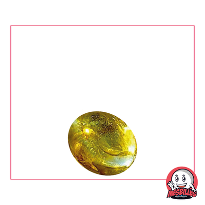 1 Flat marble 18 mm Yellow Magnifier