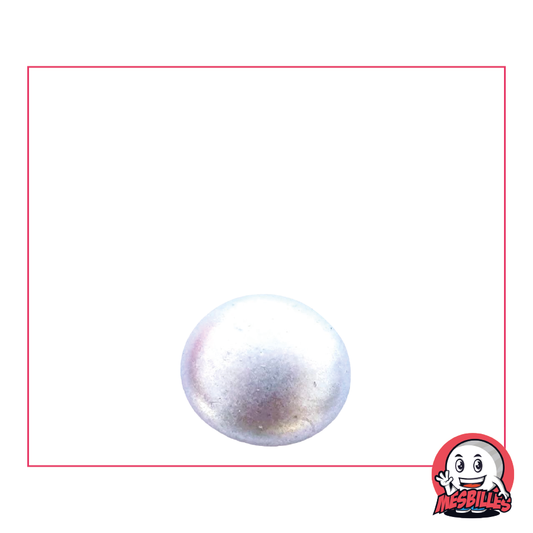 1 Flat marble 18 mm Metallic Silver