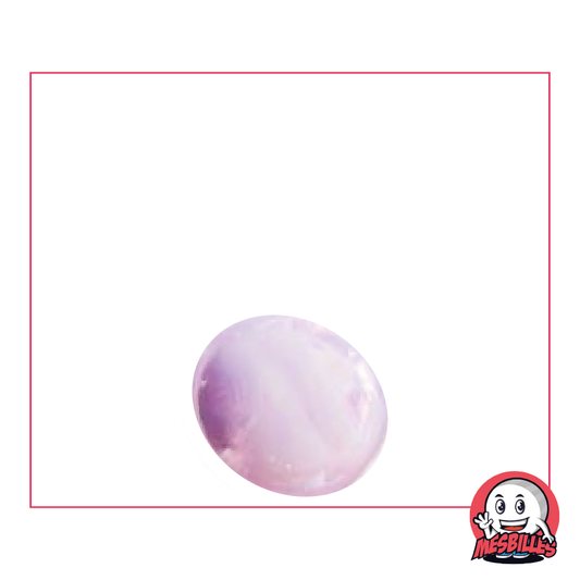 1 Flat Marble Glossy Light Pink 18 mm
