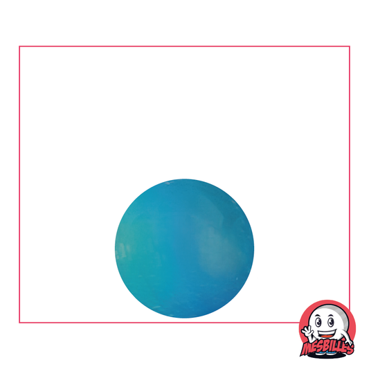 1 Light Blue Glossy Marble 16 mm