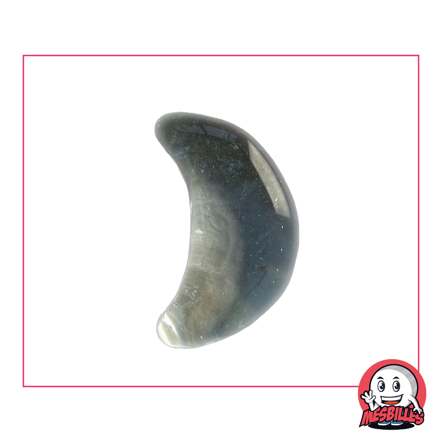 1 Crystal Moon Marble