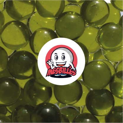 1 Green-Yellow Soft-Translucent Marble 12 mm