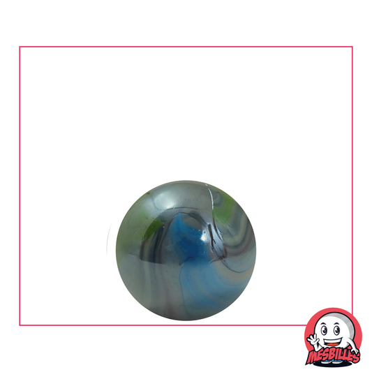 Pearlescent opaque and shiny Marble 16 mm - My-Glassmarbles
