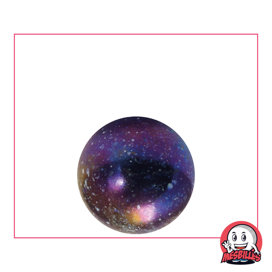 Marble Universe with a dark porcelain look and coloured spots, a marble of choice for collections