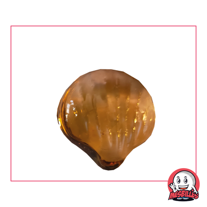 1 Peach Shell Marble