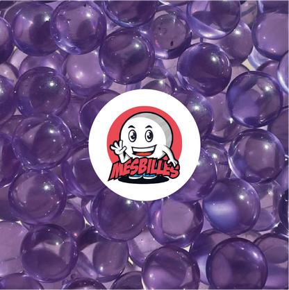 1 Marble Soft-Translucent Light Purple 10 mm