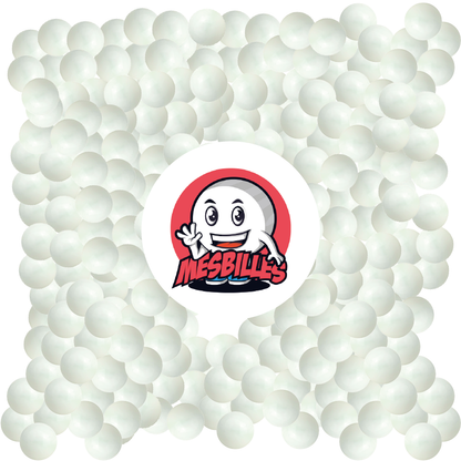 1 White Pearl Marble 10 mm