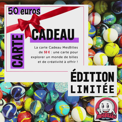 Mes-Glassmarbles Gift Card €50